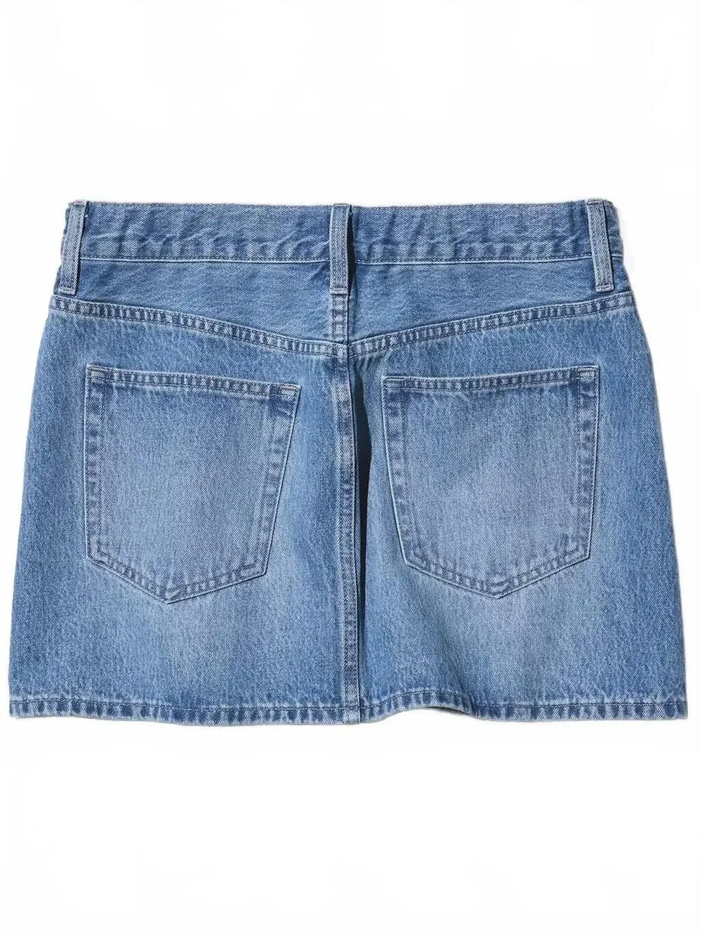 Uniqlo Denim Mini Skirt NWT Blue Small